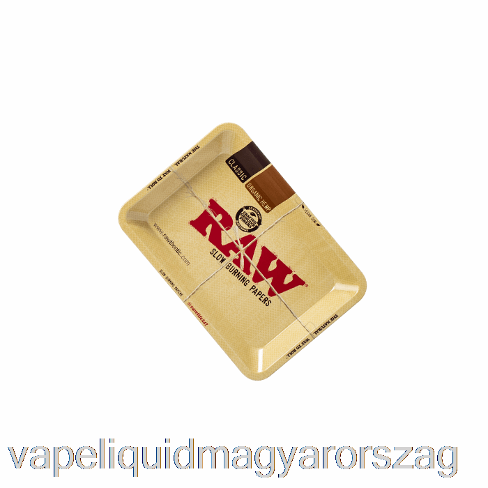 Nyers Klasszikus Fém Gördülő Tálcák Kis Vape Folyadék